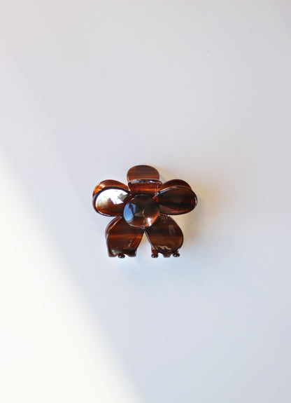 Flower hair clip