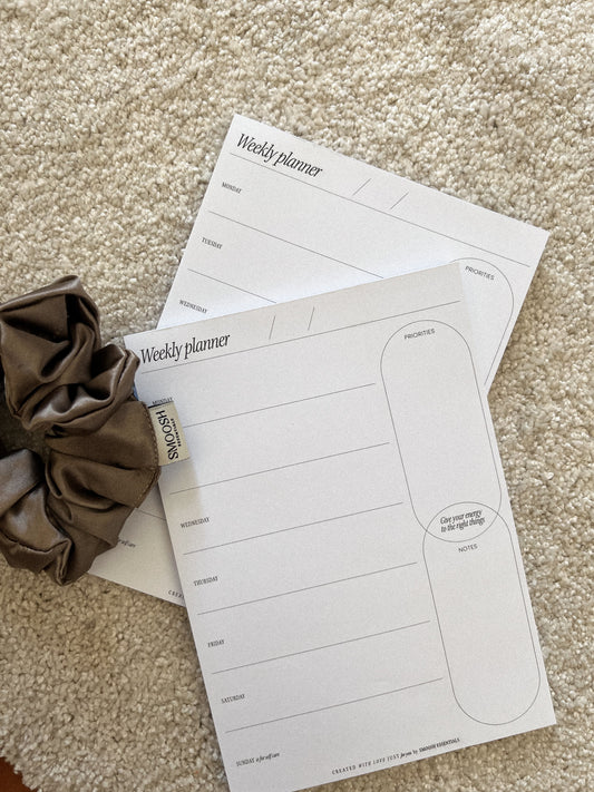 The Essential planner