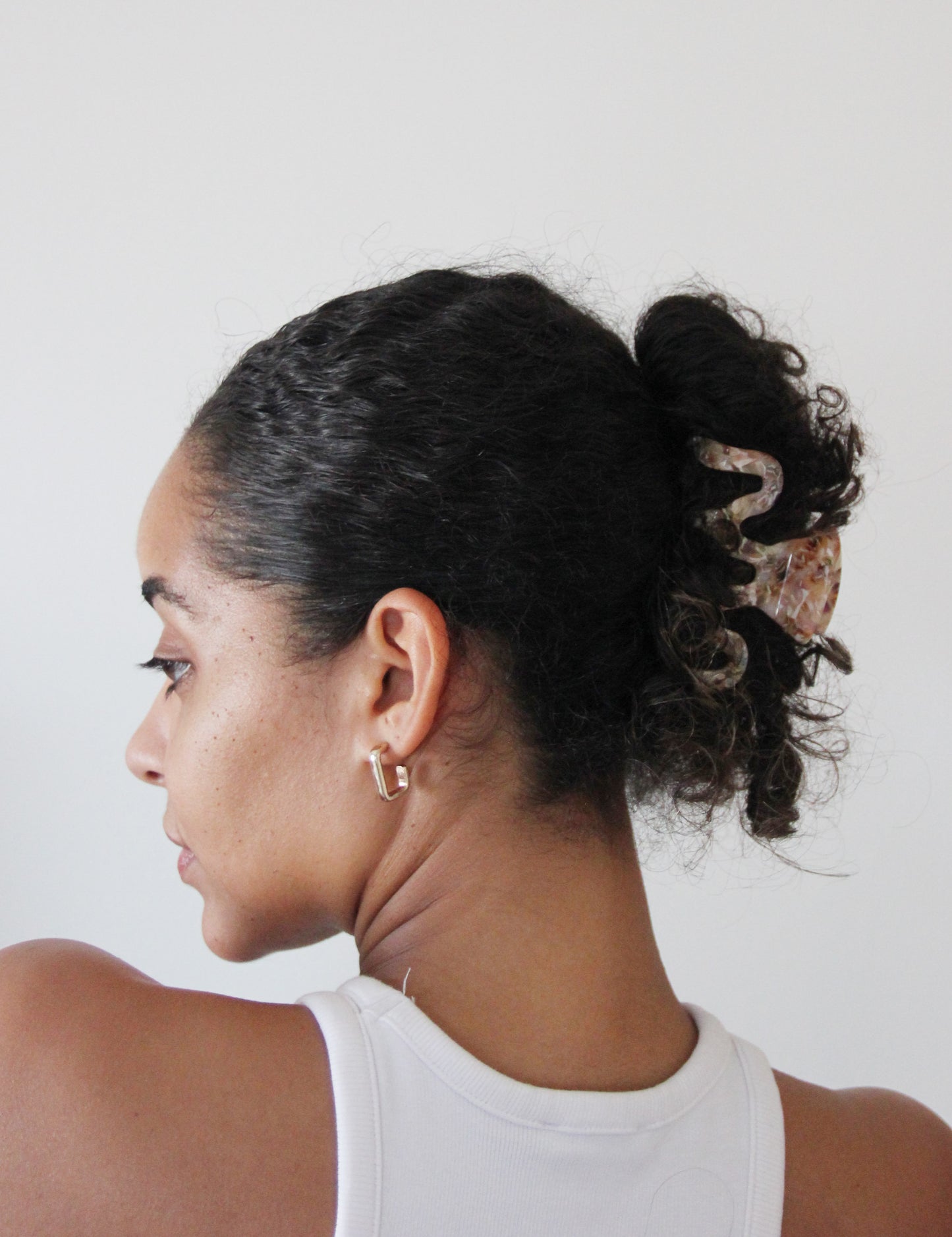 Twirly hair clip